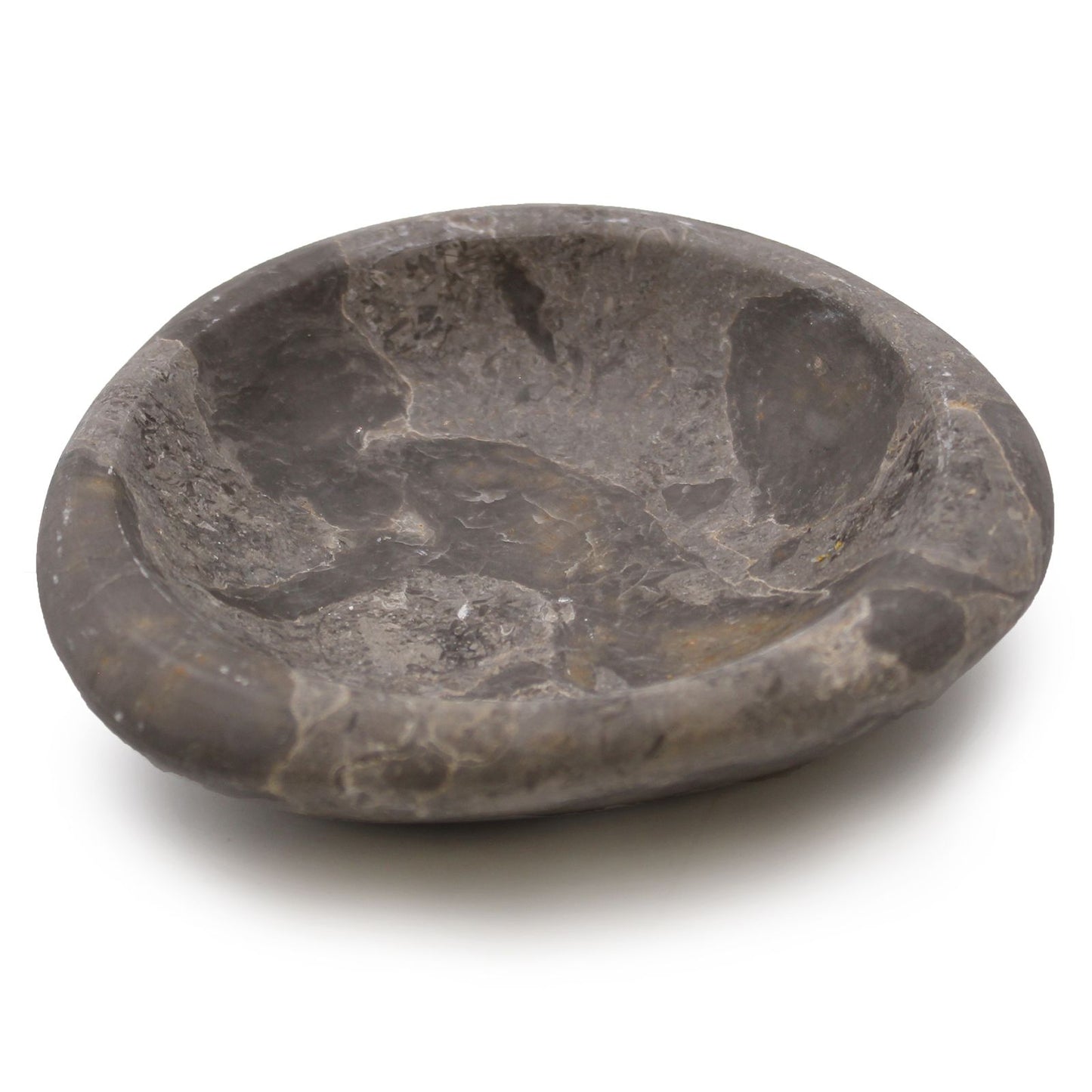 Tri-oval Marble Dish from our luxury stone soap dishes collection