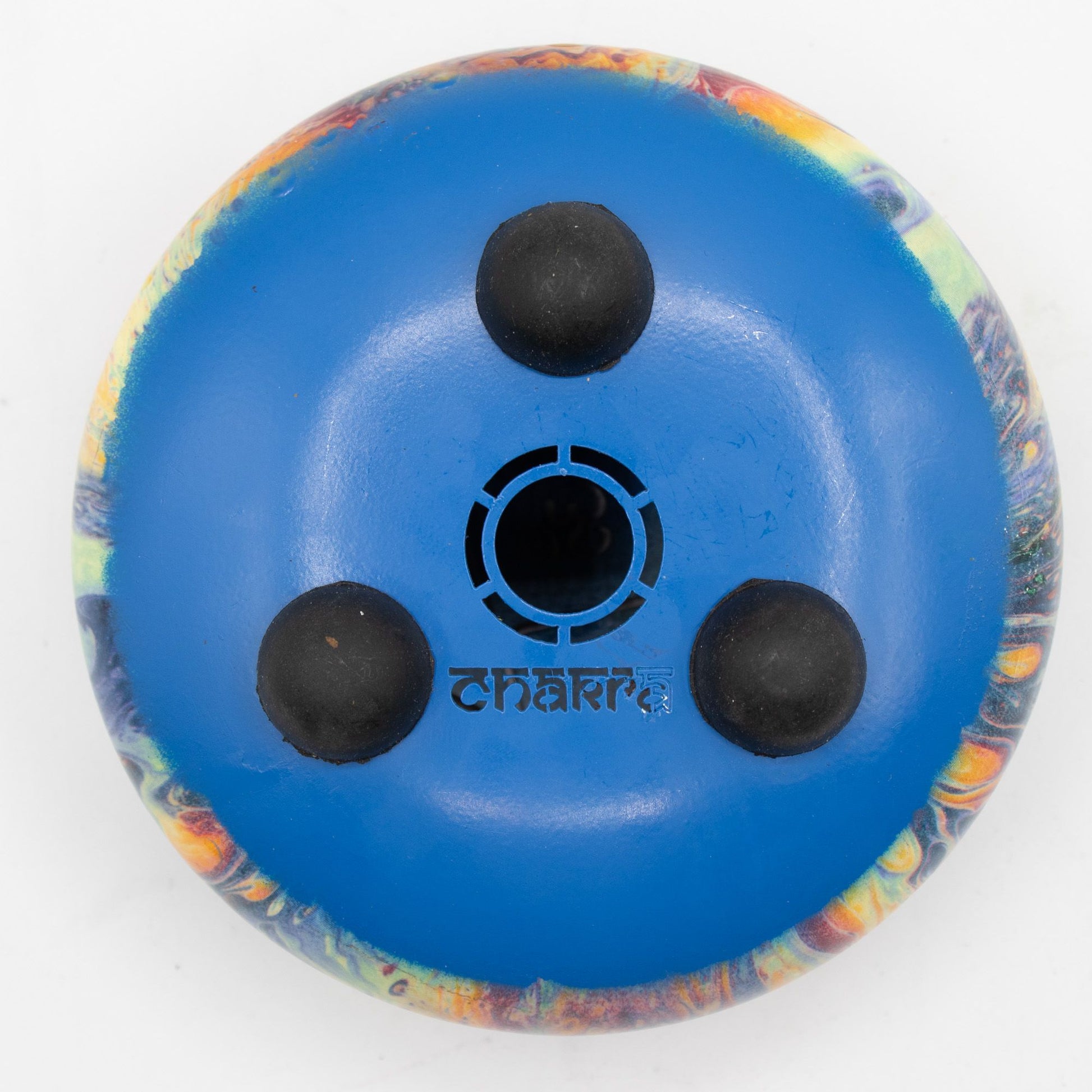 Photo 5 of Low Med Hapi Drum Volcanic Splash - 14x7cm Meditation Drum featuring authentic premium craftsmanship.
