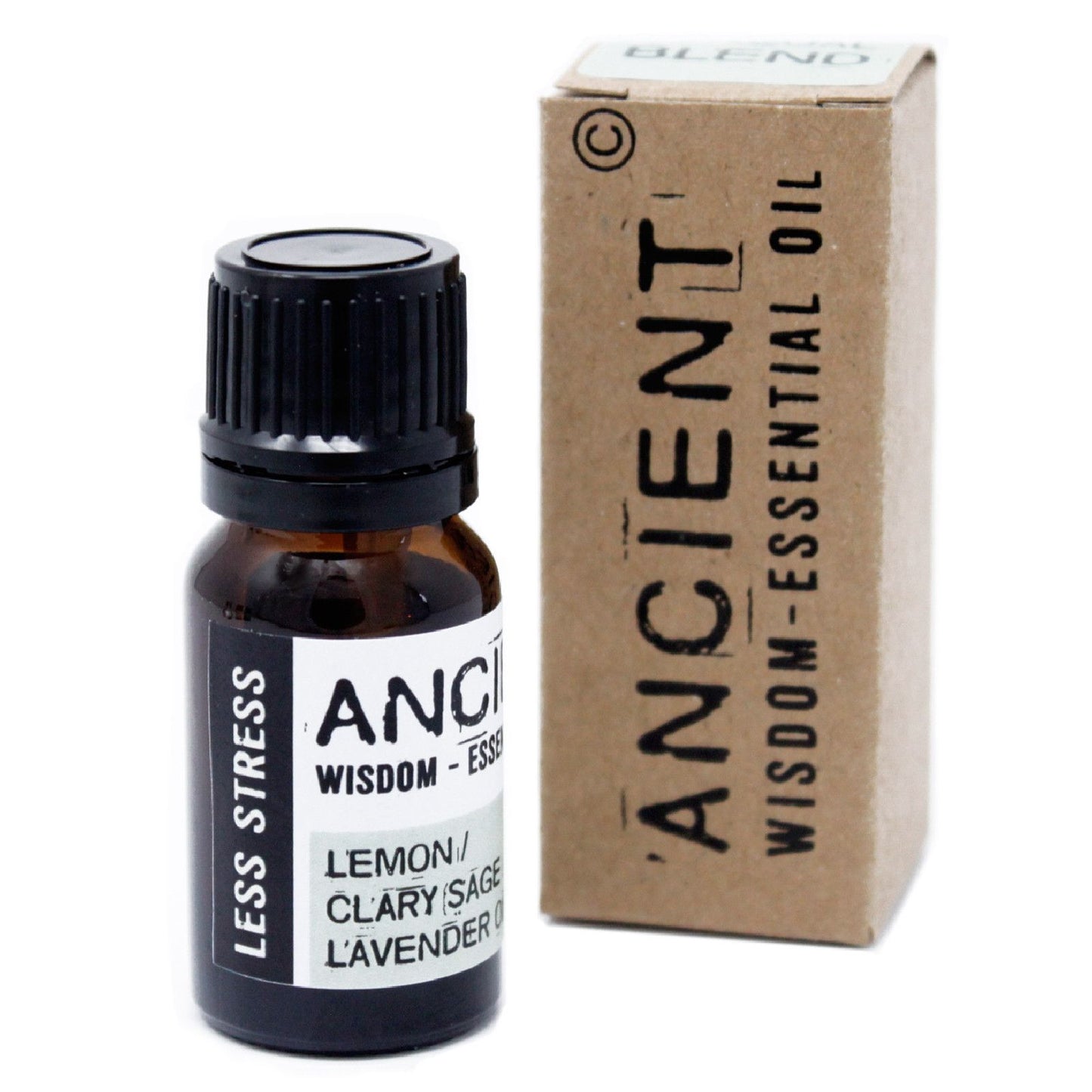 Less Stress Essential Oil Blend - Boxed - 10ml from our luxury premium essential oil blends collection
