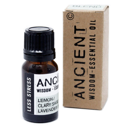 Less Stress Essential Oil Blend - Boxed - 10ml from our luxury premium essential oil blends collection