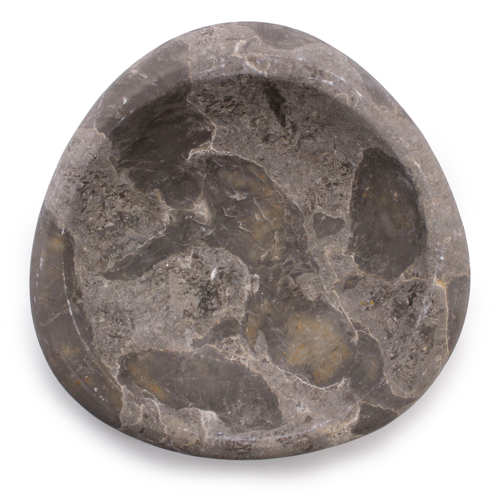 Tri-oval Marble Dish from our luxury stone soap dishes collection