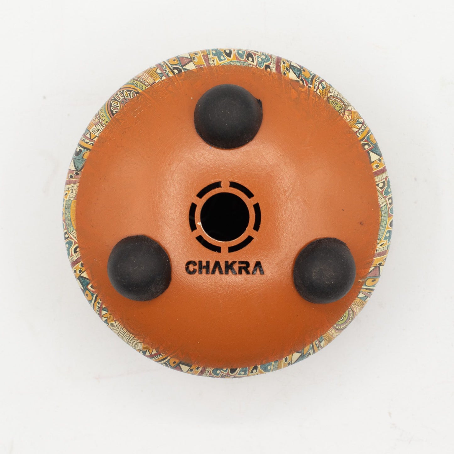 Photo 3 of Small Hapi Drum Om Mandela- 13x9cm Meditation Drum featuring authentic premium craftsmanship.