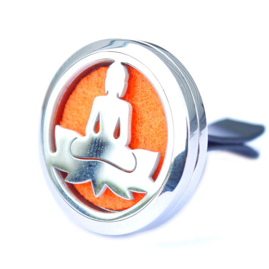 Car Diffuser Kit - Lotus Buddha- 30mm from our luxury aromatherapy car diffuser kits collection