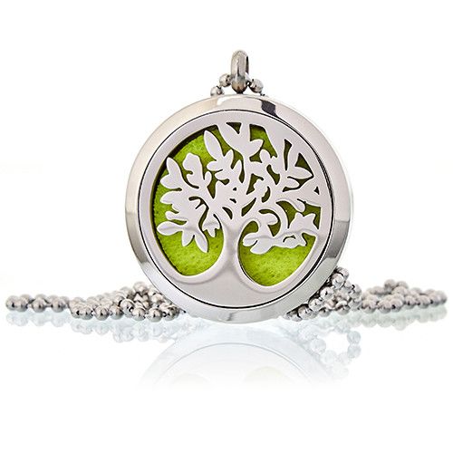 Aromatherapy Diffuser Necklace - Tree of Life 30mm from our luxury aromatherapy diffuser necklaces collection