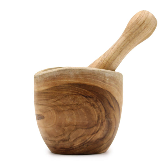 Ergo Teak Pestal & Morter Small from our luxury ergo teak pestle & mortar collection
