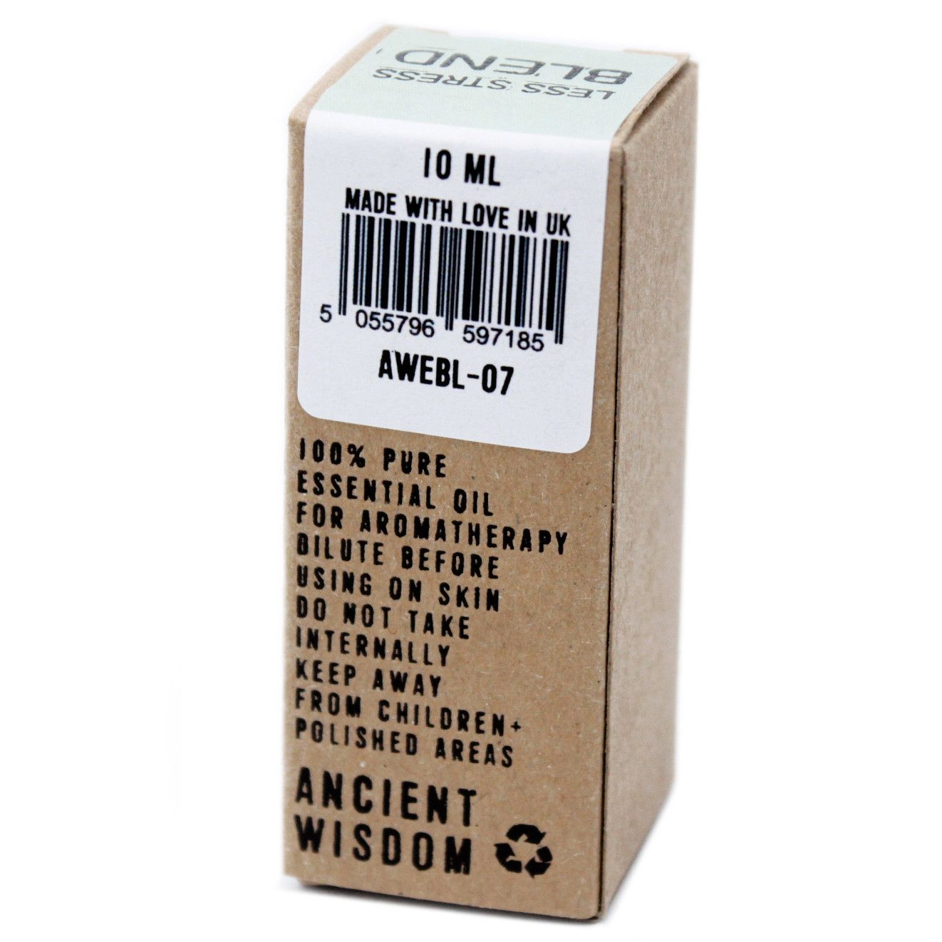 Less Stress Essential Oil Blend - Boxed - 10ml from our luxury premium essential oil blends collection