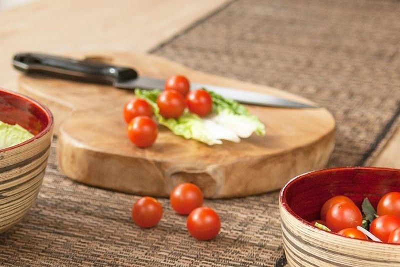 Teak Chopping Board - 40cm from our luxury teak chopping boards collection