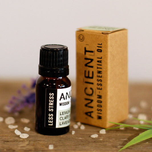 Less Stress Essential Oil Blend - Boxed - 10ml from our luxury premium essential oil blends collection
