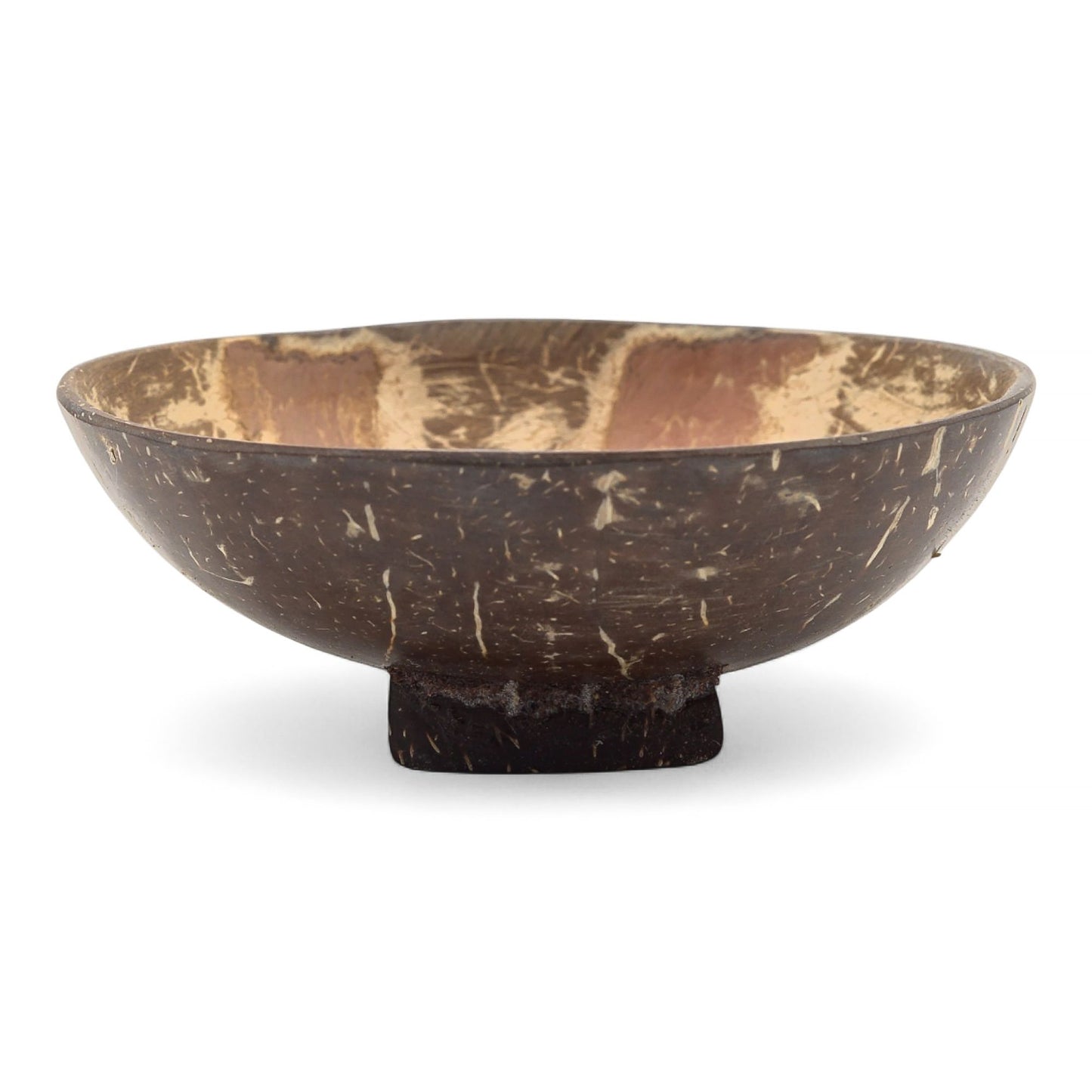 Natural Coconut Soap Dish - Round - 11cm from our luxury coconut soap dishes collection