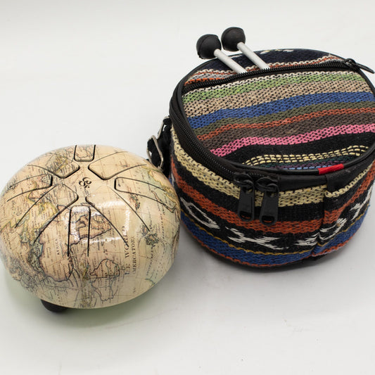 Photo 2 of Small Hapi Drum Atlas- 13x9cm Meditation Drum Premium Editio featuring authentic premium craftsmanship.