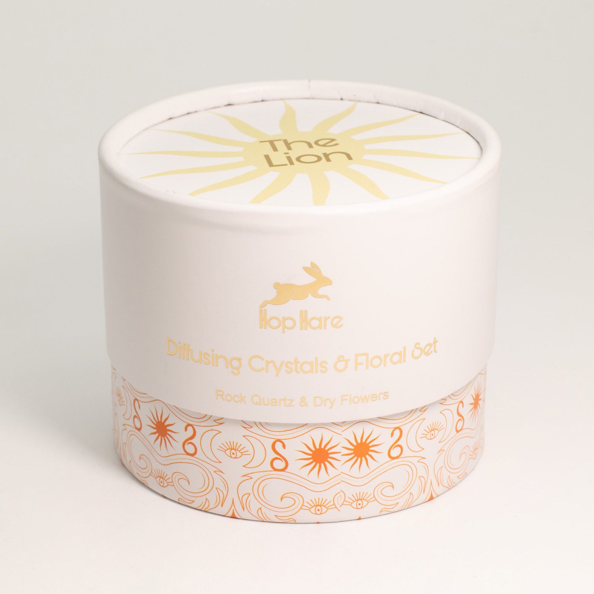 Hop Hare Diffusing Crystals & Floral Set - The Lion from our luxury hop hare diffusing crystals & floral sets collection