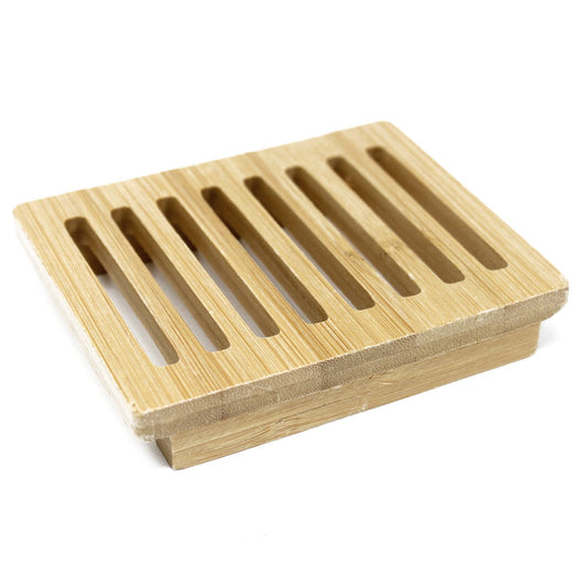Hemu Wood Soap Dish - Box from our luxury wooden soap dishes collection