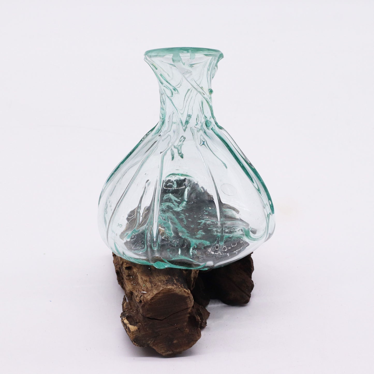 Photo 4 of Molten Glass Fancy Mini Decanter On Wood 24cm Luxury Decor featuring authentic premium craftsmanship.