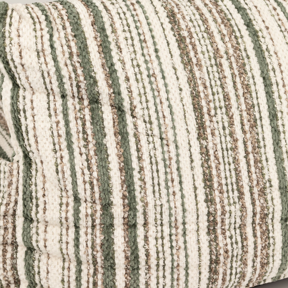 PAW Bed – Medium Sofa – Brown Stripes – 60 × 60 × 28cm