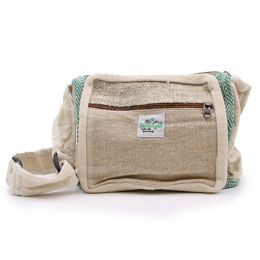 Messenger Bag - Hemp & Cotton lifestyle product photo on neutral background