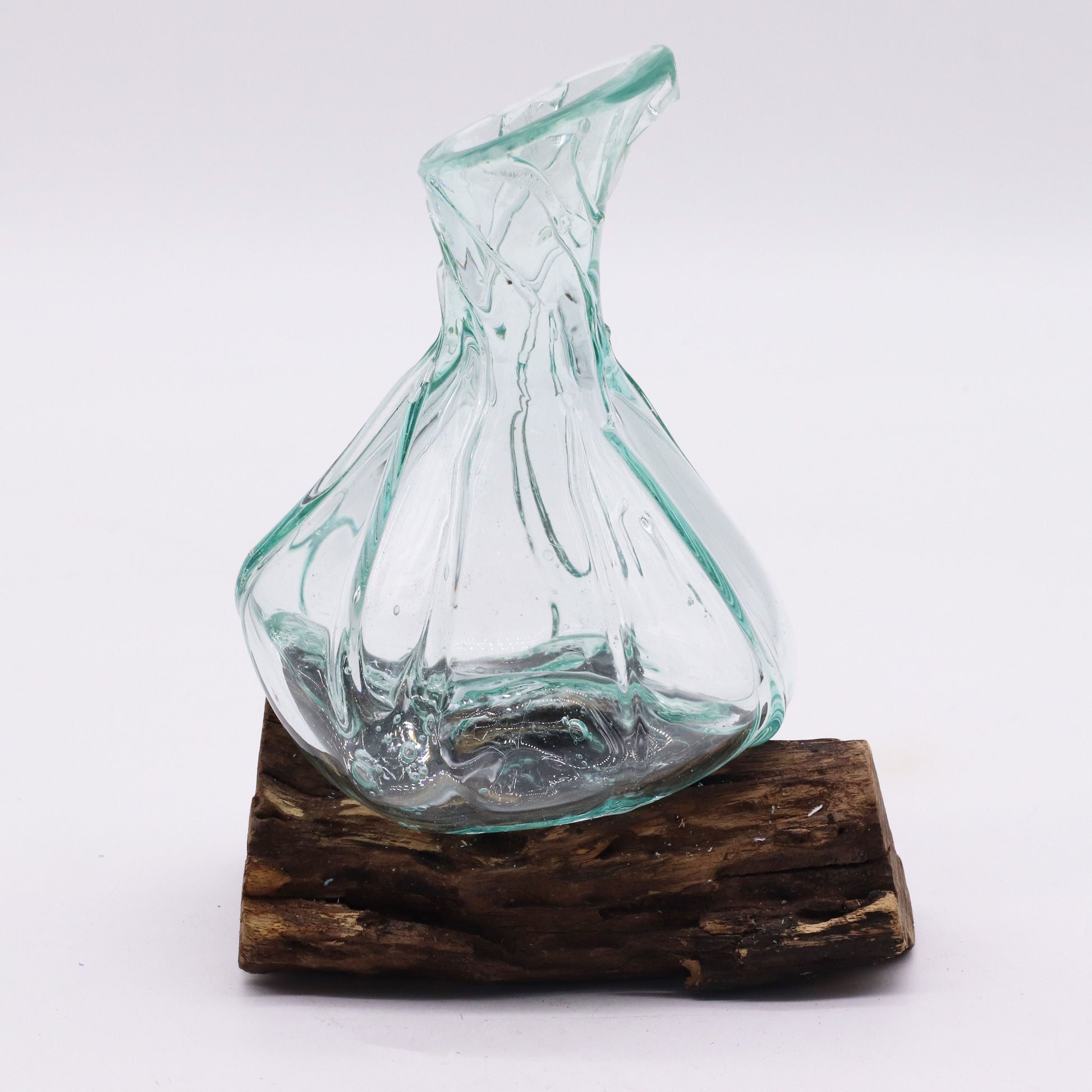 Photo 5 of Molten Glass Fancy Mini Decanter On Wood 24cm Luxury Decor featuring authentic premium craftsmanship.
