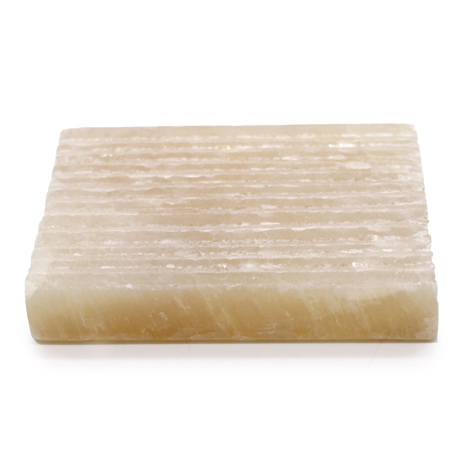Honey Onxy Square Soap Dish from our luxury stone soap dishes collection
