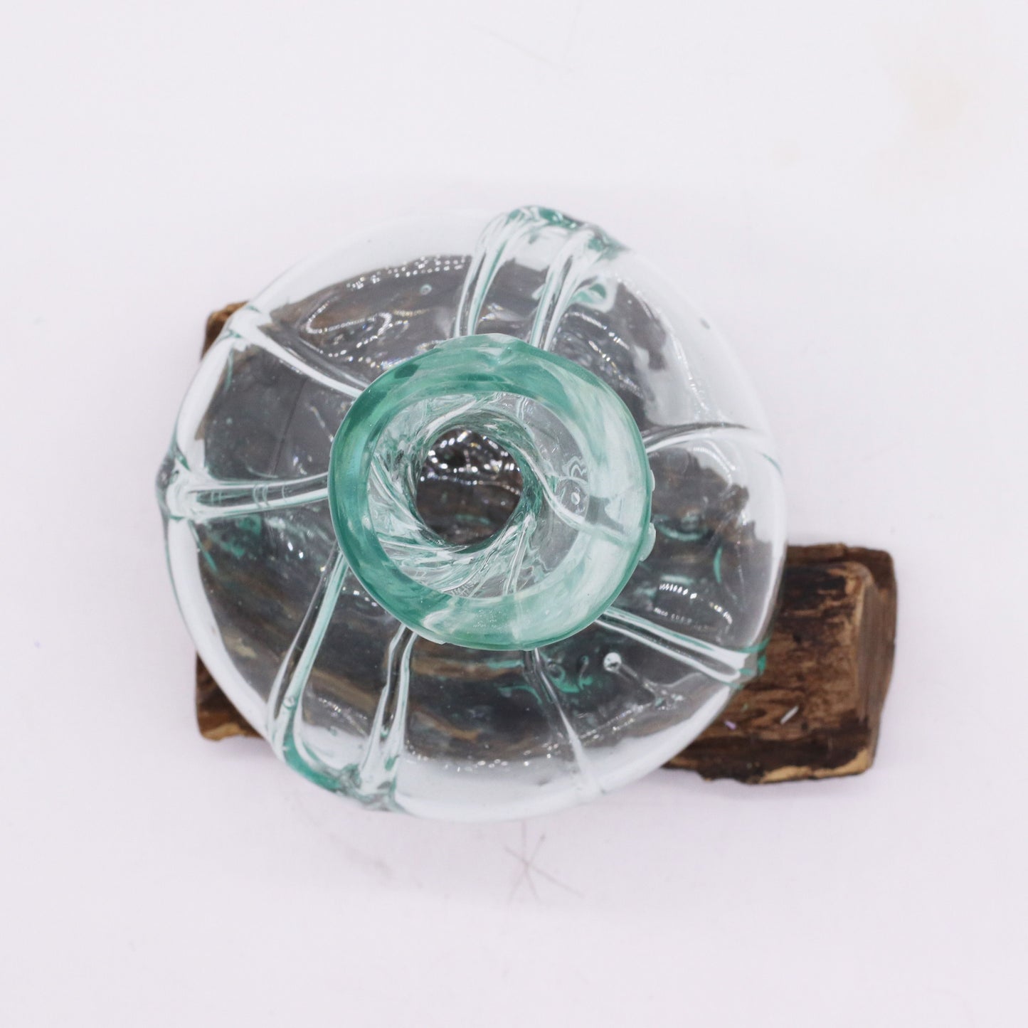 Photo 6 of Molten Glass Fancy Mini Decanter On Wood 24cm Luxury Decor featuring authentic premium craftsmanship.