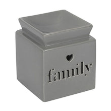 Load image into Gallery viewer, Grey Family Cut Out Oil Burner
