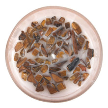 Load image into Gallery viewer, Full Moon Eucalyptus Manifestation Candle with Tiger&#39;s Eye
