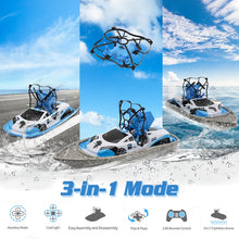 Load image into Gallery viewer, RC Boat Flying Air Boat Radio-Controlled Machine on the Control Panel Birthday Christmas Gifts Remote Control Toys for Kids
