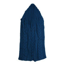 Laden Sie das Bild in den Galerie-Viewer, Baby Infant Swaddle Wrap Warm Wool Blends Crochet Knitted Hoodie Soft Swaddling Wrap Blanket Sleeping Bag - Giftexonline
