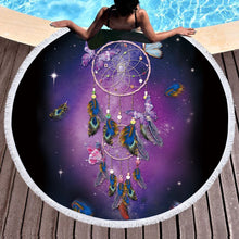 Load image into Gallery viewer, Butterfly Beach Towels Boho Swimwear Bathing  Blanket - Giftexonline
