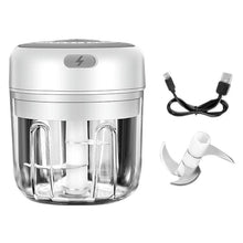 Load image into Gallery viewer, Electric Garlic Masher Press Mincer Vegetable Chili Meat Grinder Food Chopper 100/250ml
