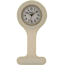 Load image into Gallery viewer, Ravel White Silicone Nurses Fob Watch R1103.1
