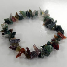 Load image into Gallery viewer, Chipstone Bracelet - Moss Agate
