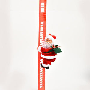 Climbing Ladder Electric Santa - Giftexonline