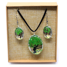 Load image into Gallery viewer, Pressed Flowers - Tree of Life set - Green
