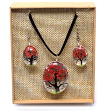 Load image into Gallery viewer, Pressed Flowers - Tree of Life set - Coral
