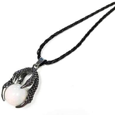 Lrg Dragon Claw Pendant - Opalite