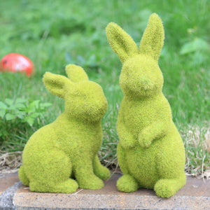 Artificial Plant Grass Animal Easter Rabbit Ornament