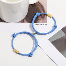 Load image into Gallery viewer, Customized Name Magnet Bracelet 1 pair(2pcs)
