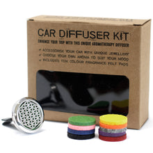 Load image into Gallery viewer, Car Diffuser Kit - Flower of Life - 30mm
