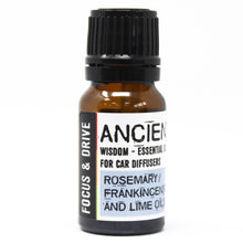 Load image into Gallery viewer, 10ml Aromatherapy Car Blend Focus &amp; Drive
