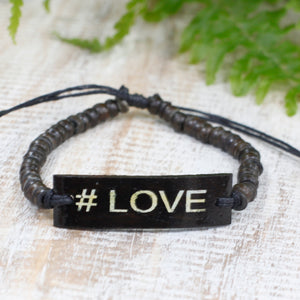 Coco Slogan Bracelets - #Love
