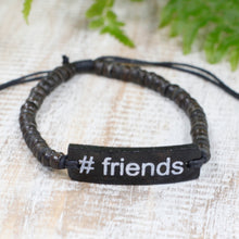 Load image into Gallery viewer, Coco Slogan Bracelets - #Friends

