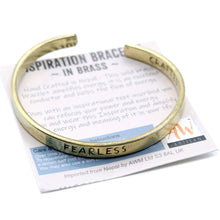 Load image into Gallery viewer, Inspiration Bracelet - Brass Selection
