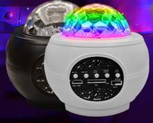 Charger l&#39;image dans la galerie, LED Laser Colorful  With Bluetooth Music Speaker
