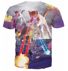 Super Kitten Invasion T-Shirt