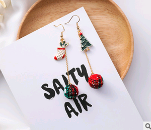Christmas earrings gift  with personality - Giftexonline