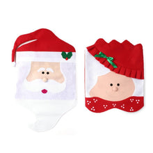 Load image into Gallery viewer, Christmas dinner table set chair coverings - Giftexonline
