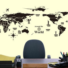 Load image into Gallery viewer, World Map Wall Stickers
