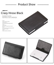 Load image into Gallery viewer, Fashion Men Women Credit Card Wallet Metal
