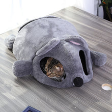 Load image into Gallery viewer, Cat house Cave Bed Removable Cushion Waterproof
