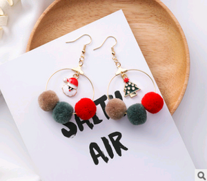 Christmas earrings gift  with personality - Giftexonline