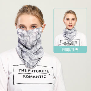 Wind protection face cover for cycling running!